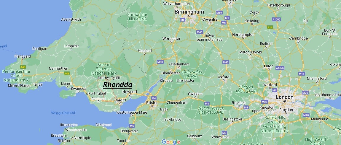 Where is Rhondda located