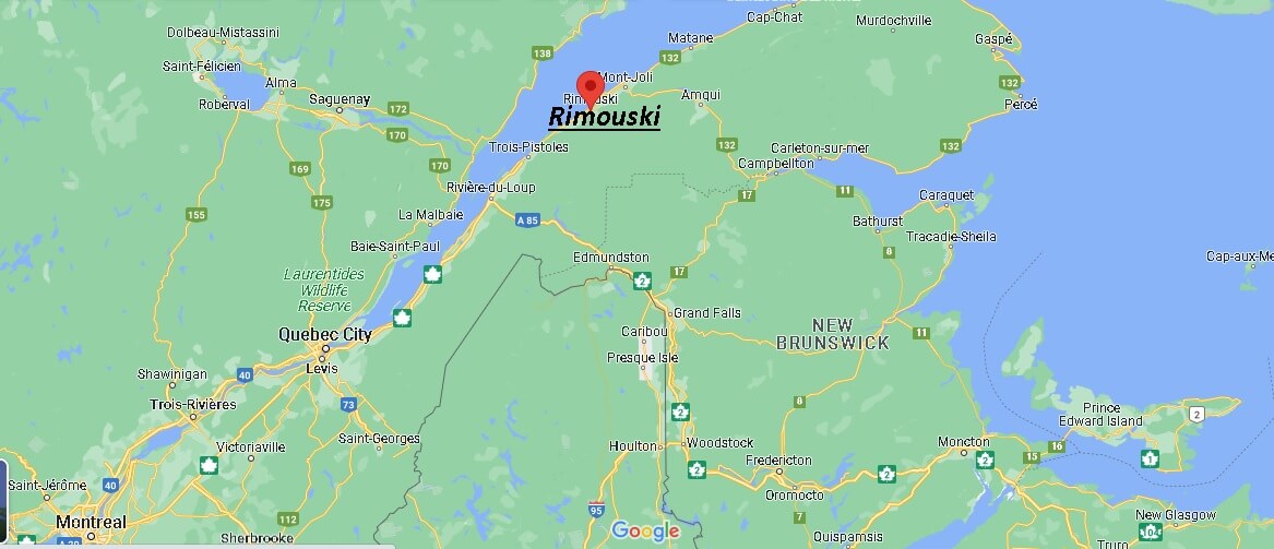Where is Rimouski Canada