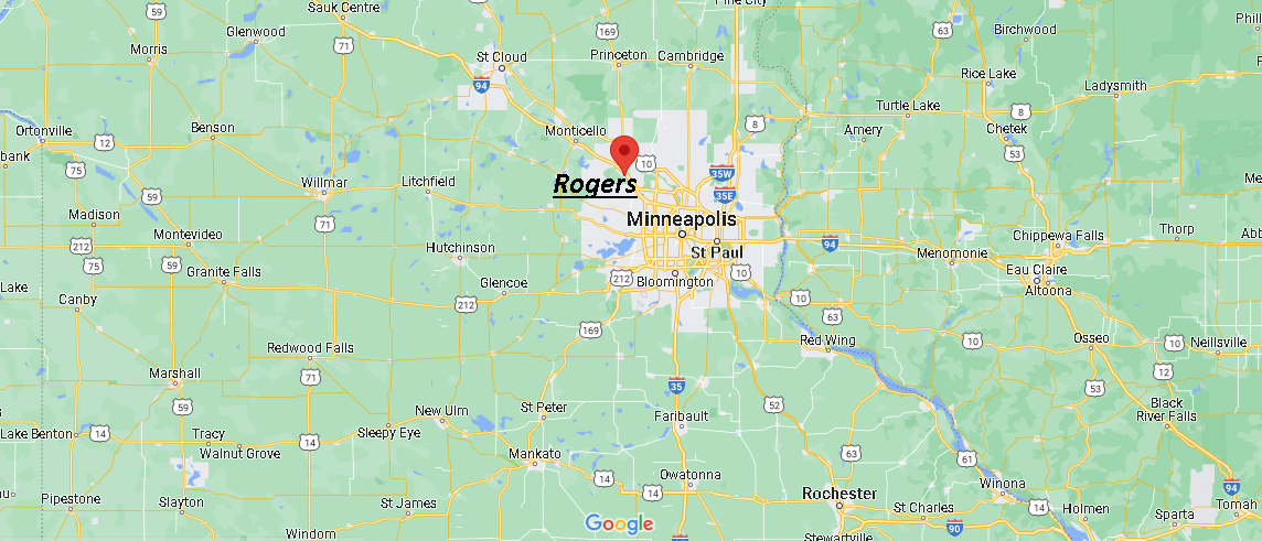 Where is Rogers Minnesota