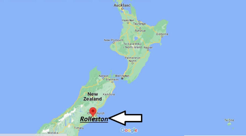 Where is Rolleston New Zealand
