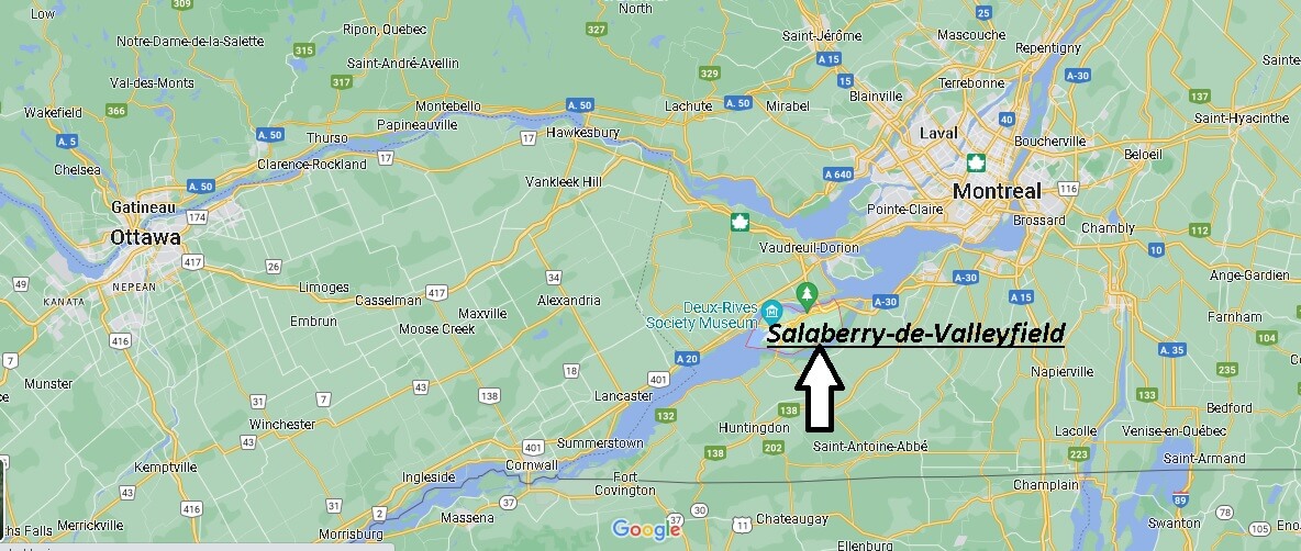 Where is Salaberry-de-Valleyfield Canada