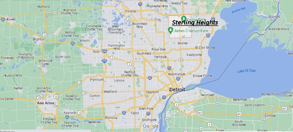 Where is Sterling Heights Michigan