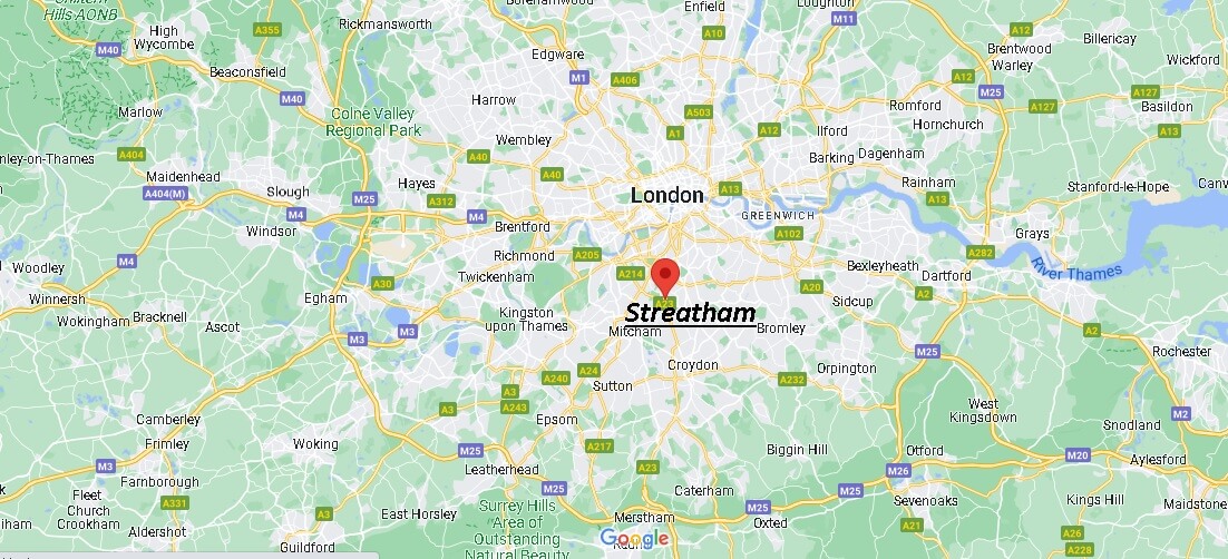 Where is Streatham United Kingdom