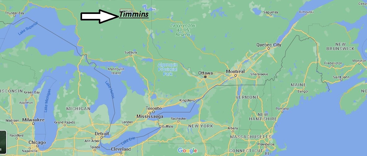 Where is Timmins Canada