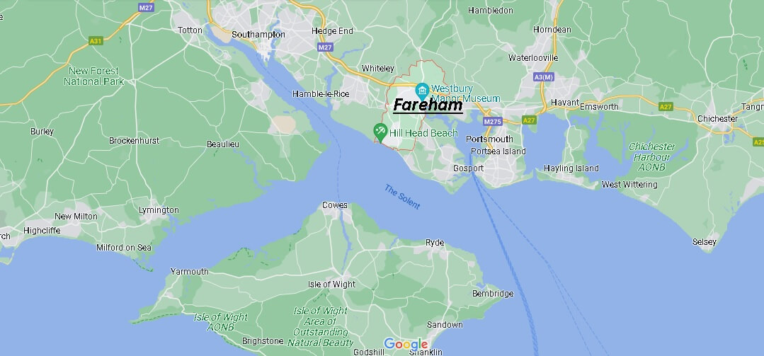 Which region of UK is Fareham in