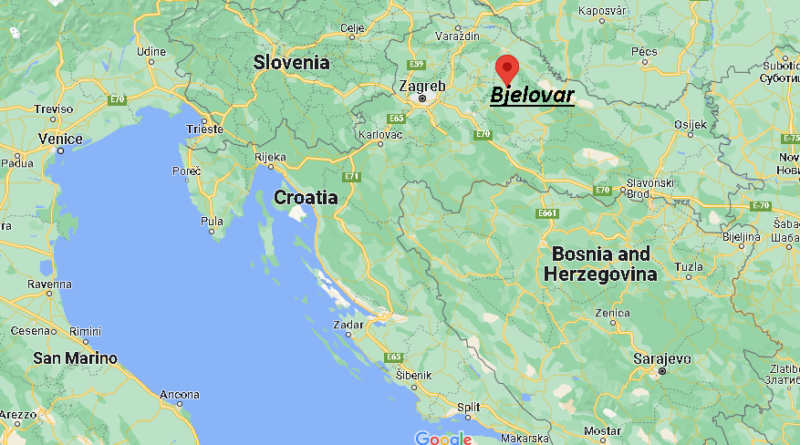 Where is Bjelovar Croatia