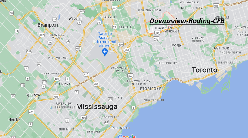 Where is Downsview-Roding-CFB Canada