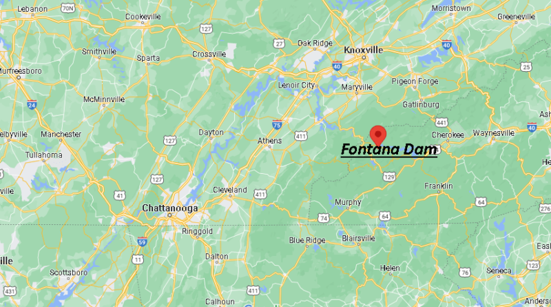 Where is Fontana Dam North Carolina