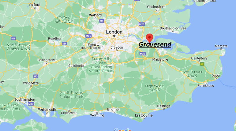 Where is Gravesend United Kingdom