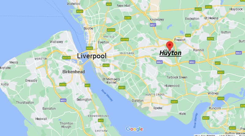 Where is Huyton United Kingdom