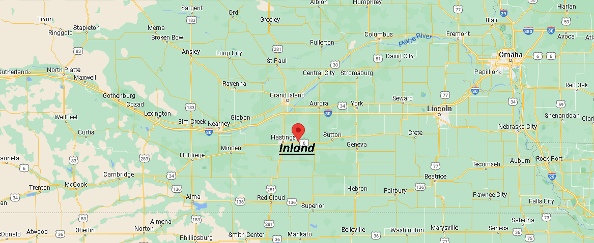 Where is Inland Nebraska