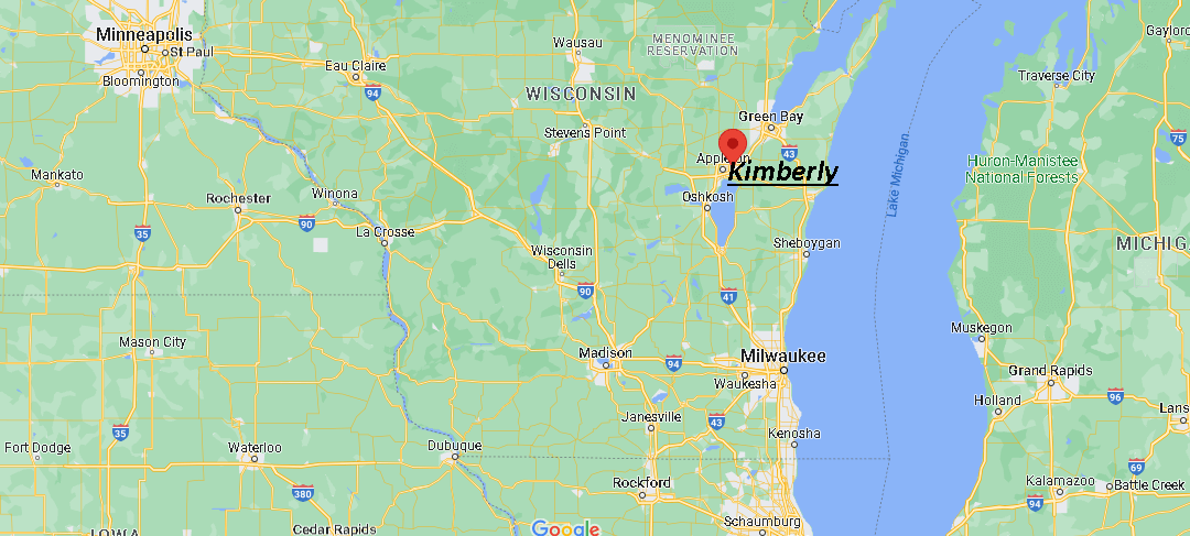 Where is Kimberly Wisconsin