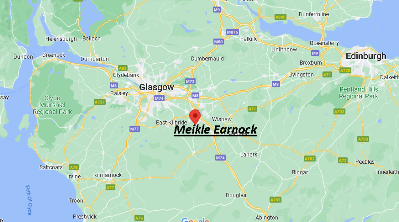 Where is Meikle Earnock United Kingdom