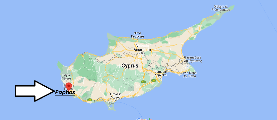 Where is Paphos Cyprus