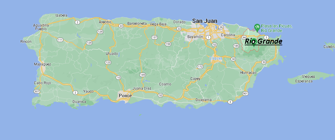 Where is Río Grande Puerto Rico