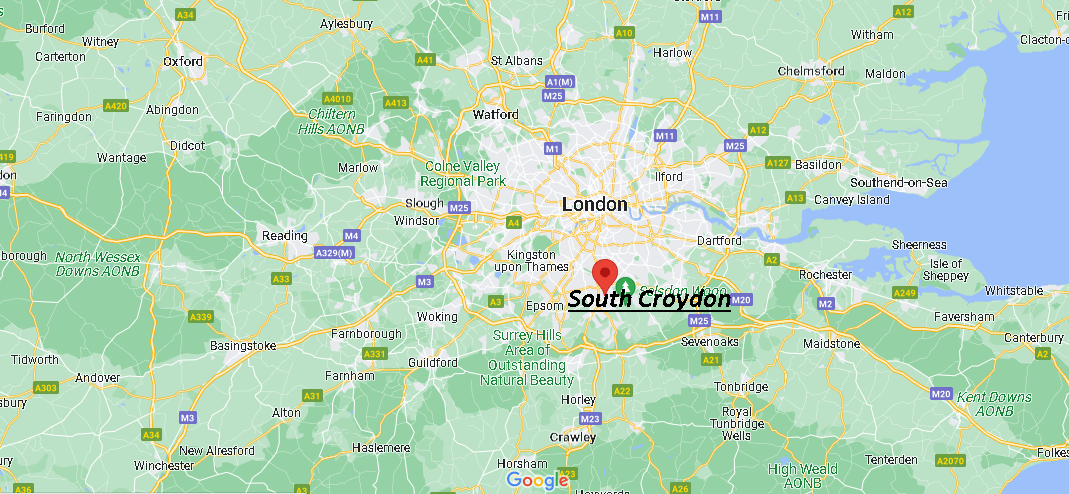 Where is South Croydon United Kingdom