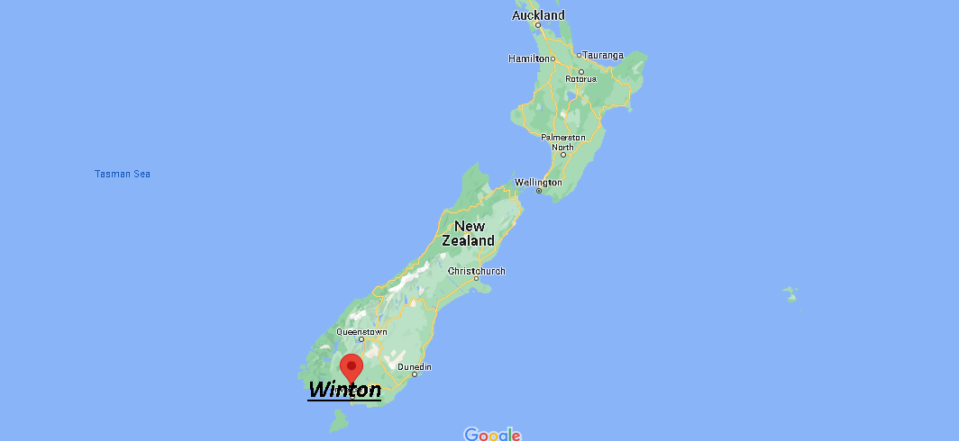 Where is Winton New Zealand