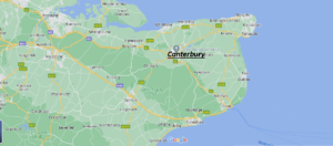 Which part of England is Canterbury