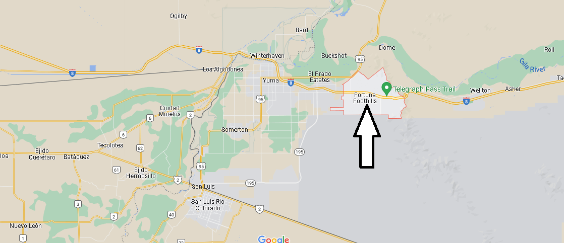What County is Fortuna Foothills AZ in