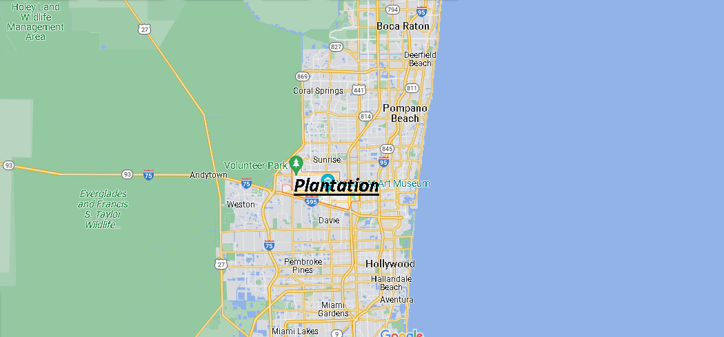 What County is Plantation in