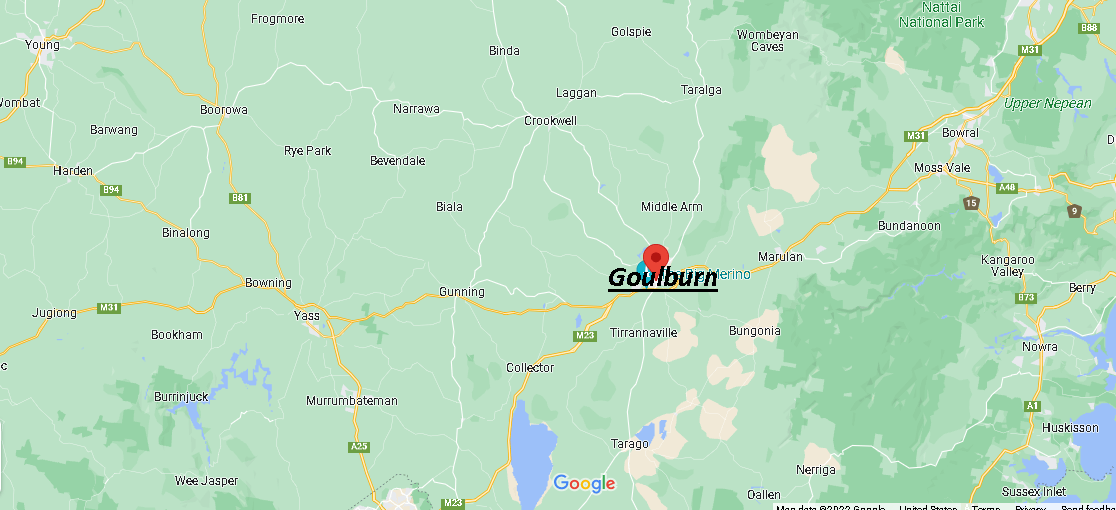 What country is Goulburn on