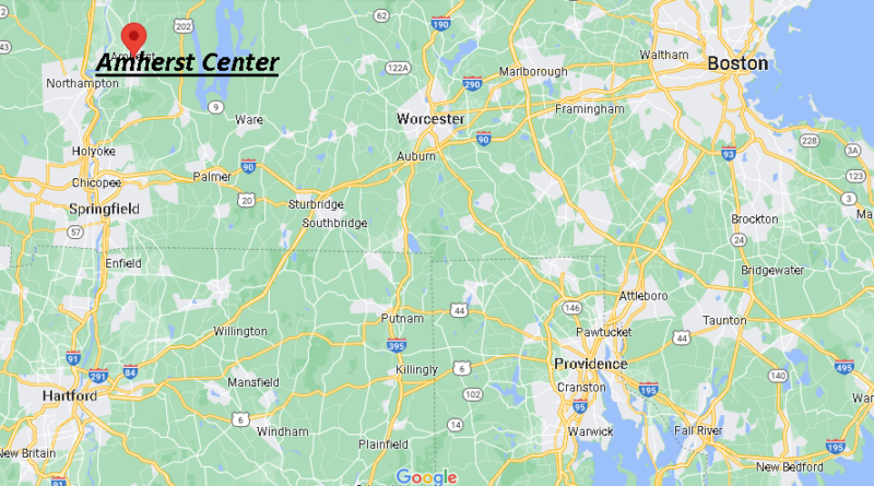 Where is Amherst Center Massachusetts