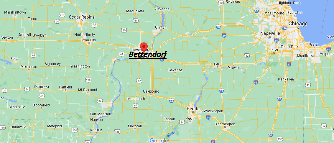 Where is Bettendorf Iowa