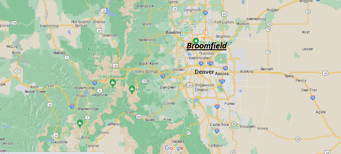 Where is Broomfield Colorado