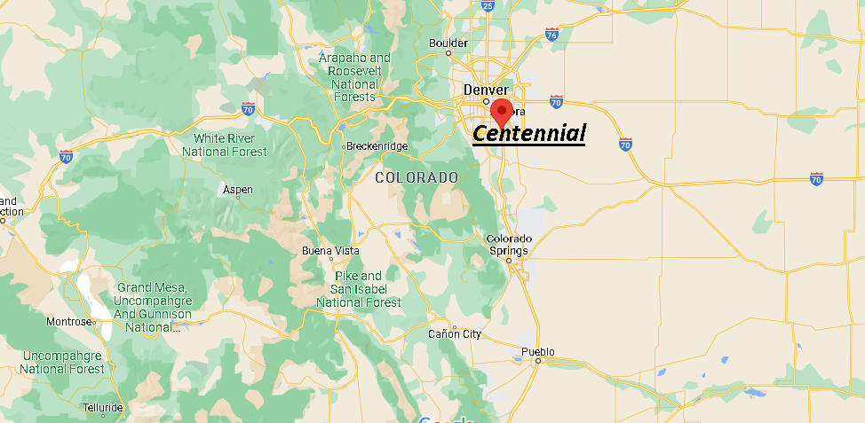 Where is Centennial Colorado
