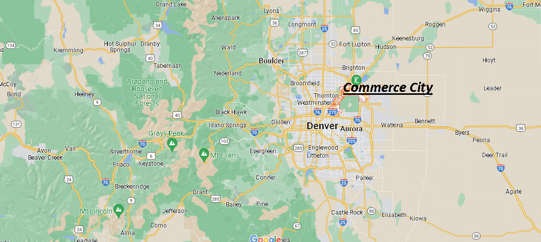 Where is Commerce City Colorado