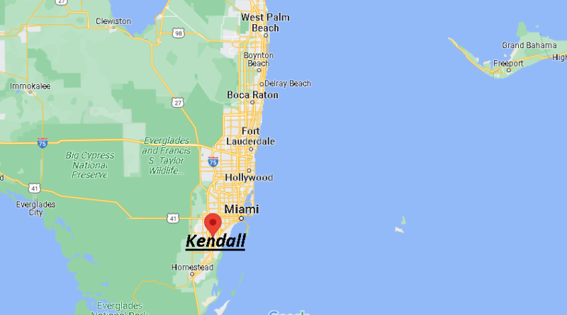 Where is Kendall Florida
