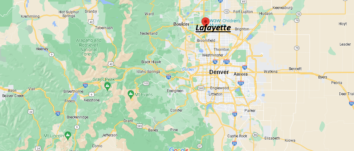 Where is Lafayette Colorado