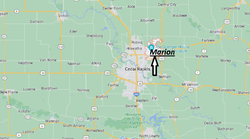 Where is Marion Iowa