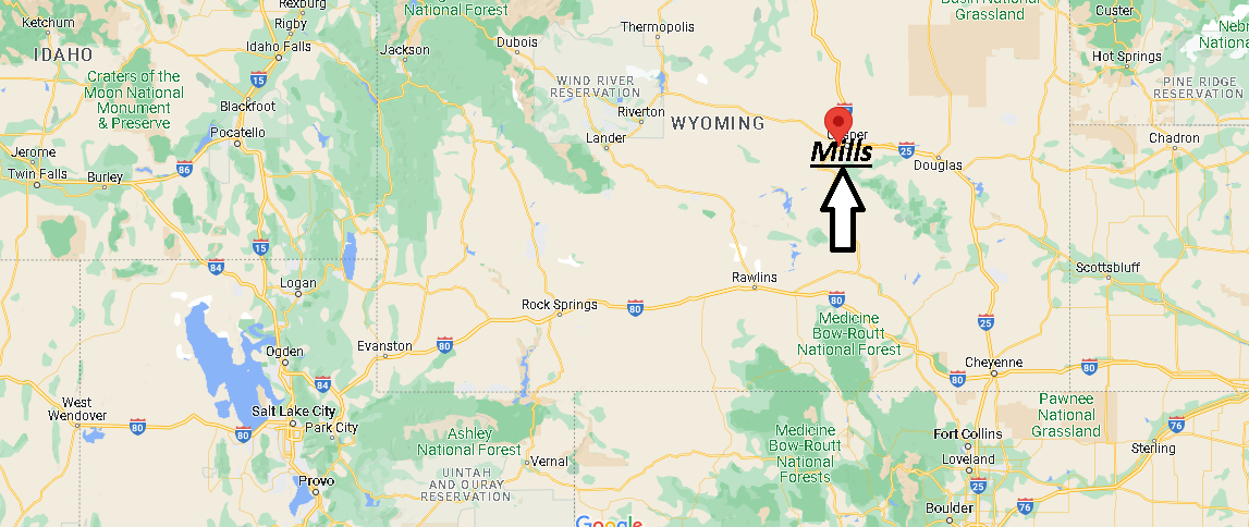 Where is Mills Wyoming