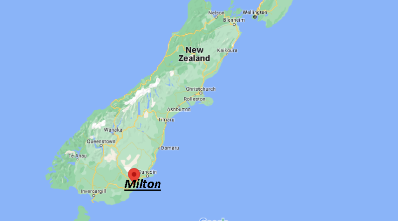 Where is Milton New Zealand