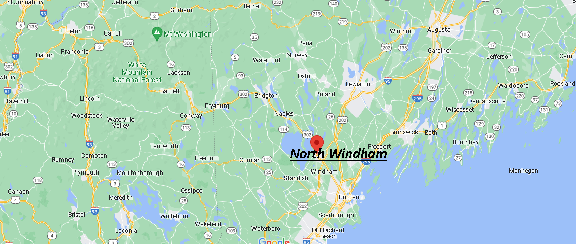 Where is North Windham Maine