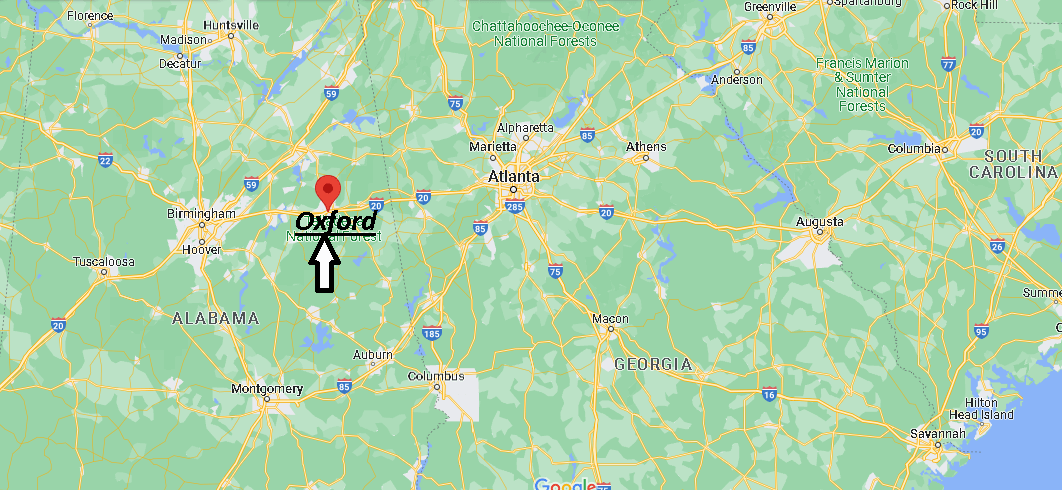 Where is Oxford Alabama