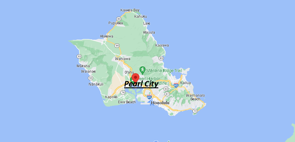Where is Pearl City Hawaii