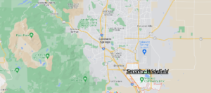 Where is Security-Widefield in Colorado Springs