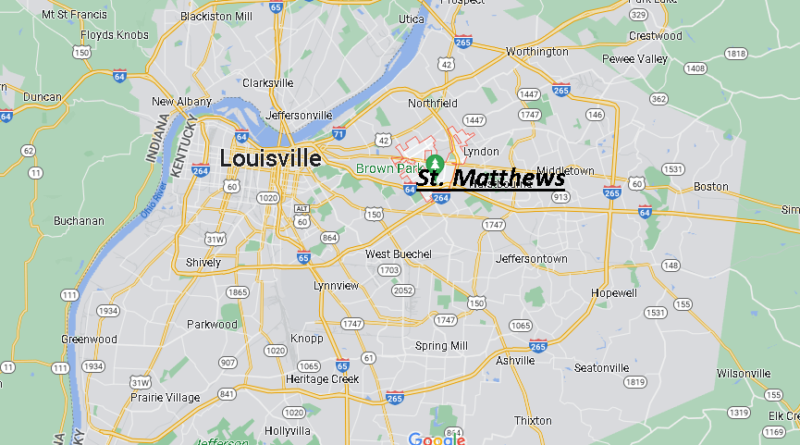 Where is St. Matthews Kentucky