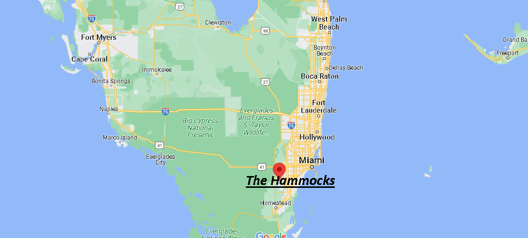 Where is The Hammocks Florida