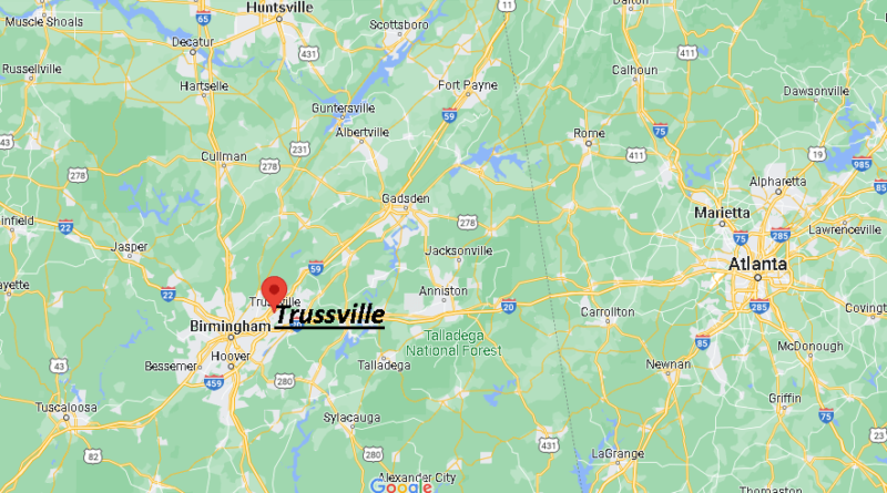 Where is Trussville Alabama