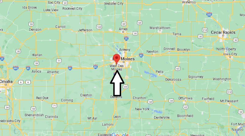 Where is West Des Moines Iowa