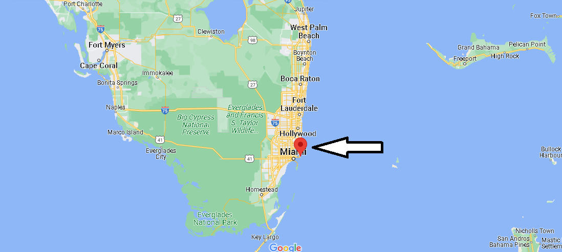Which part of Florida is Miami Beach