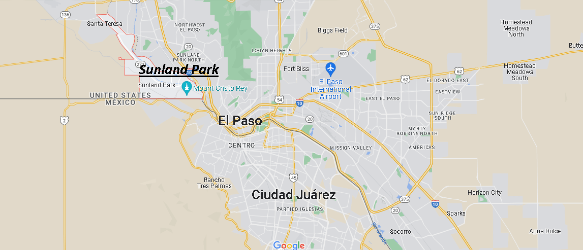 What county is Sunland Park NM in