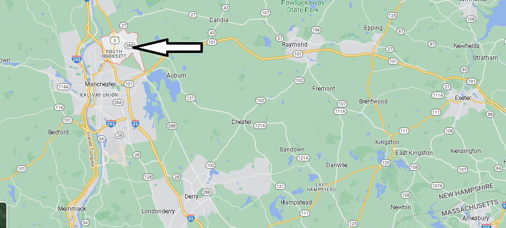 What county is near Hooksett NH