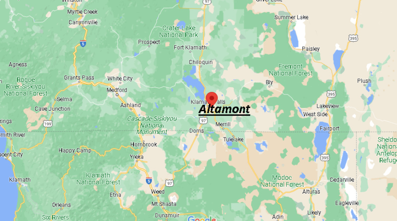 Where is Altamont Oregon