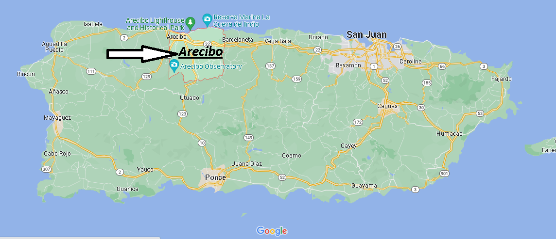 Where is Arecibo Puerto Rico