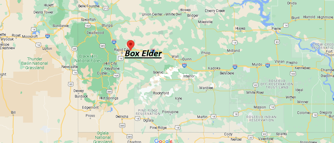 Where is Box Elder South Dakota