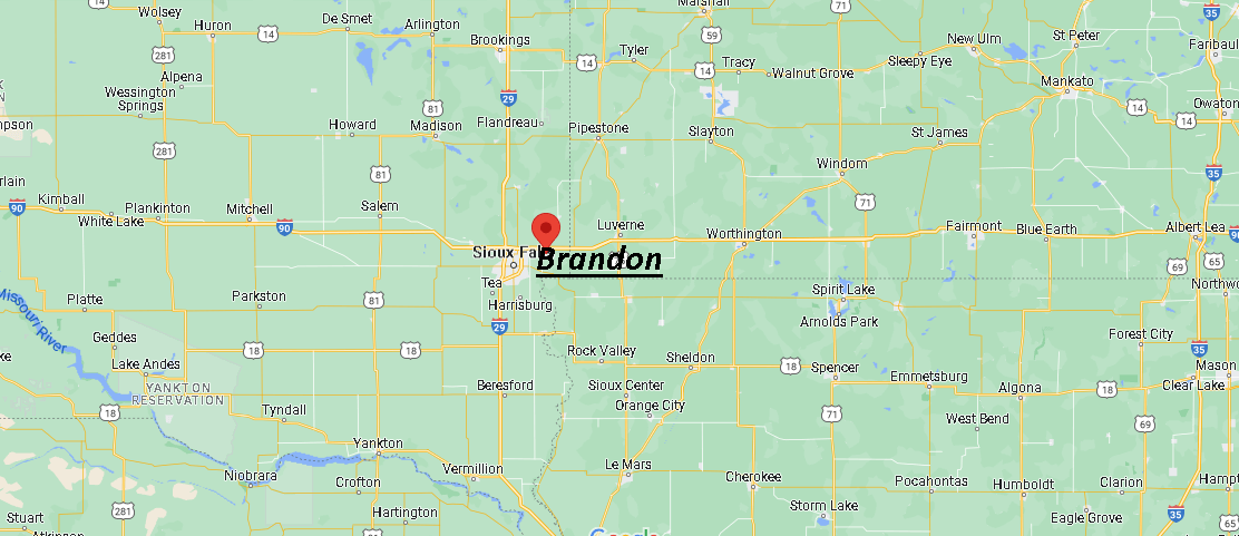Where is Brandon South Dakota